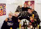 Kevin, Arnaud, Thomas et moi sommes d�guis�s pour Halloween.